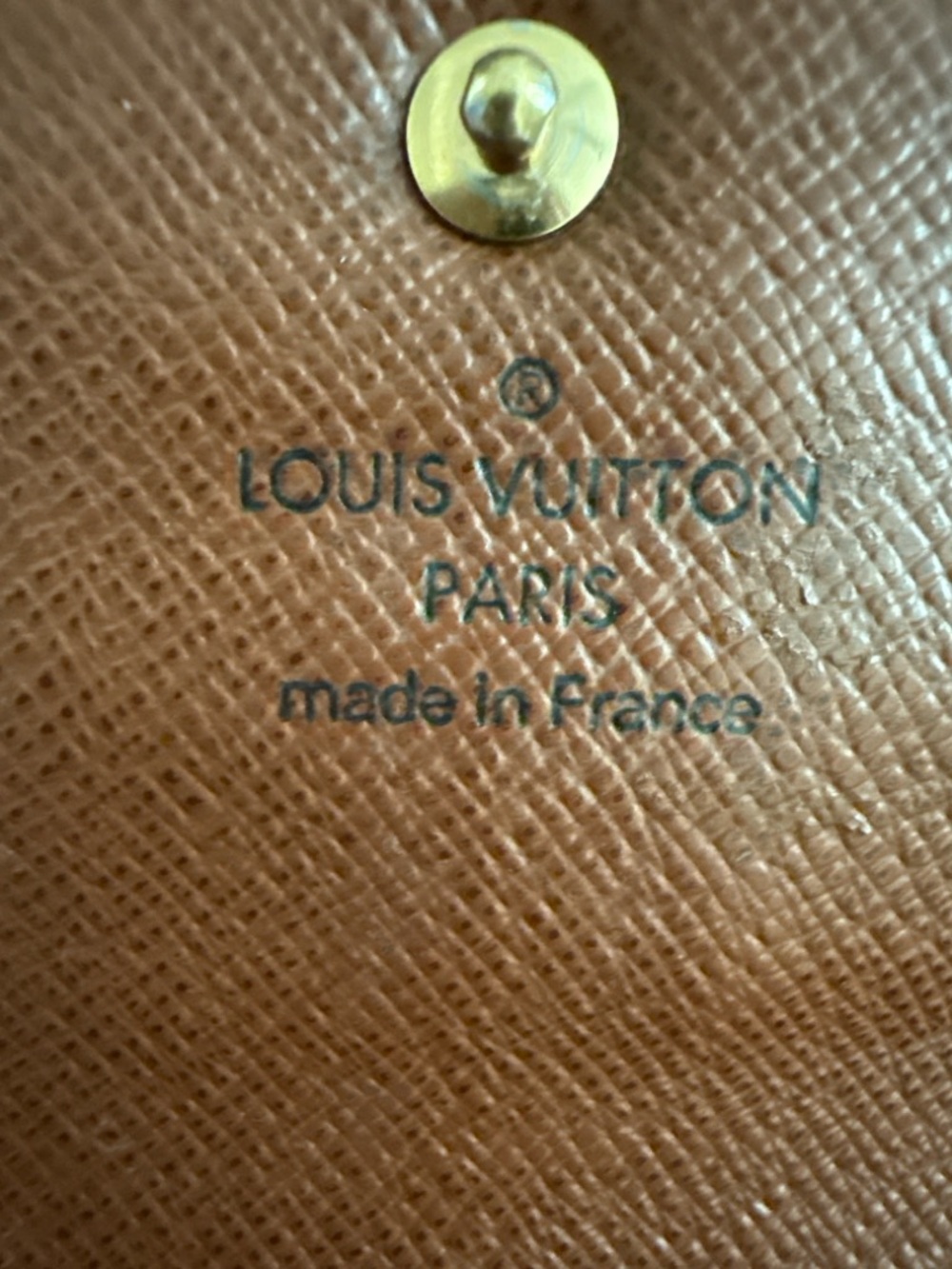 Louis Vuitton Monogram Canvas Vintage Sarah Wallet in Brown - Picture 3 of 9